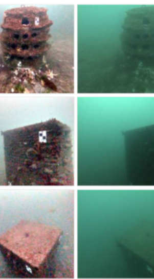 Underwater image enhancement